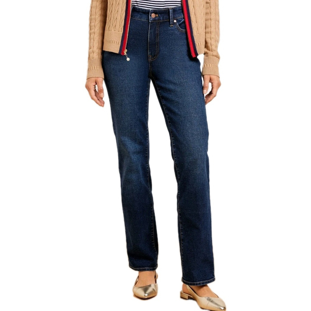 Talbots Barely Boot Jeans Women’s Size 10 Brea Wash Waist 34 Inseam 30